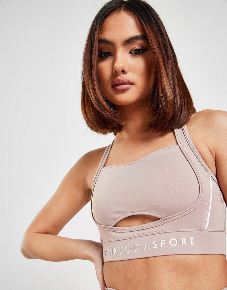 Pink Soda Sport Sutiã Pipe Cut Out