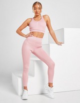 Pink Soda Sport Leggings Rib Stitch