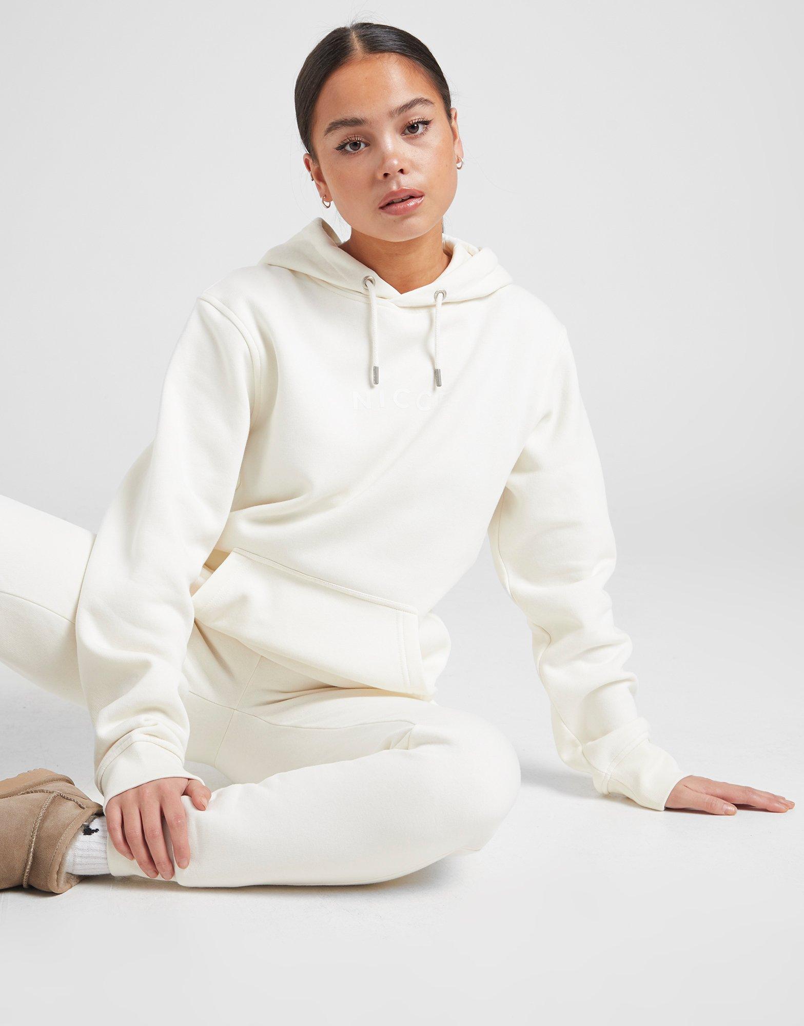 nicce white hoodie