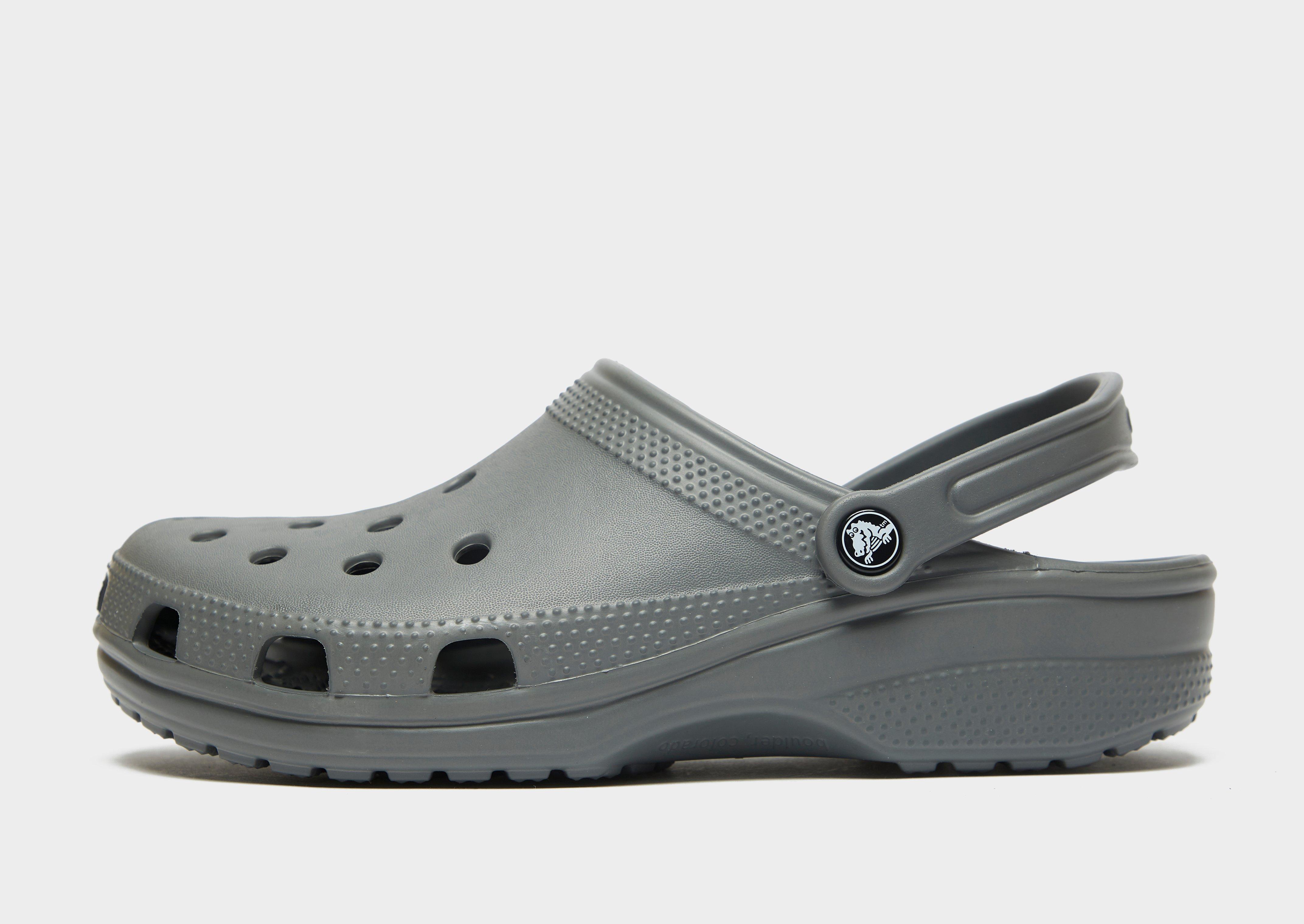 White and grey clearance crocs