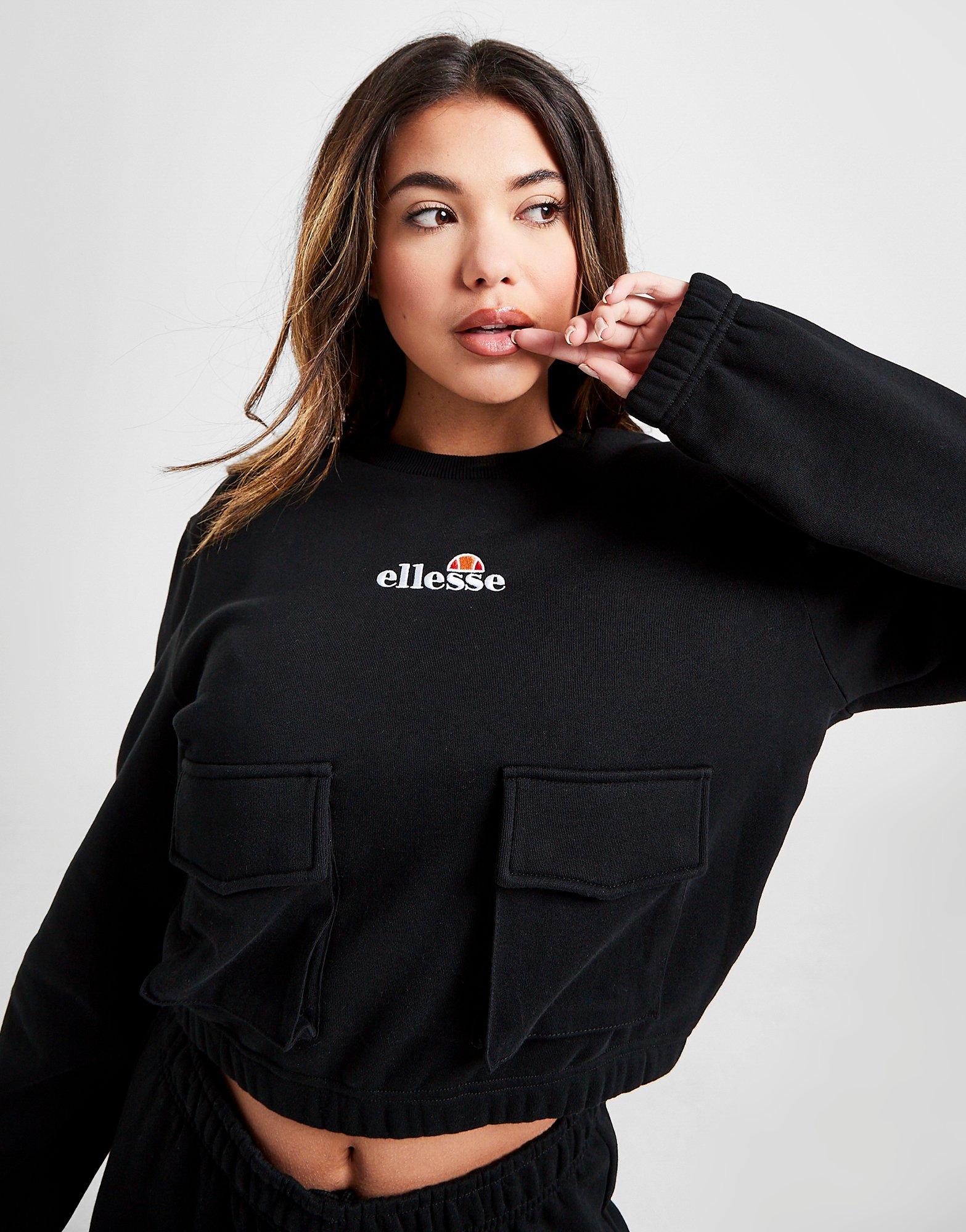 pocket crew sweatshirt