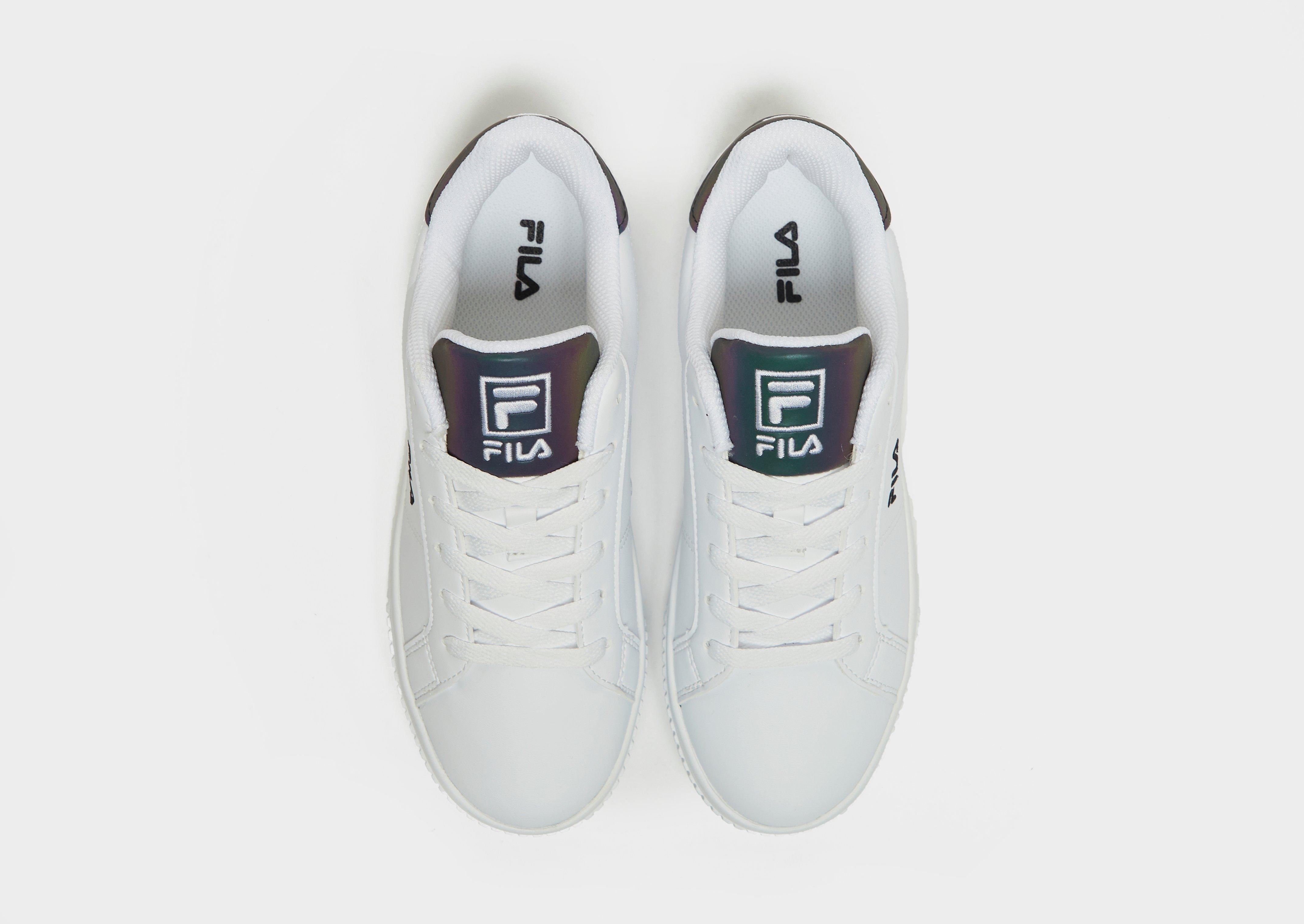 jd junior white trainers