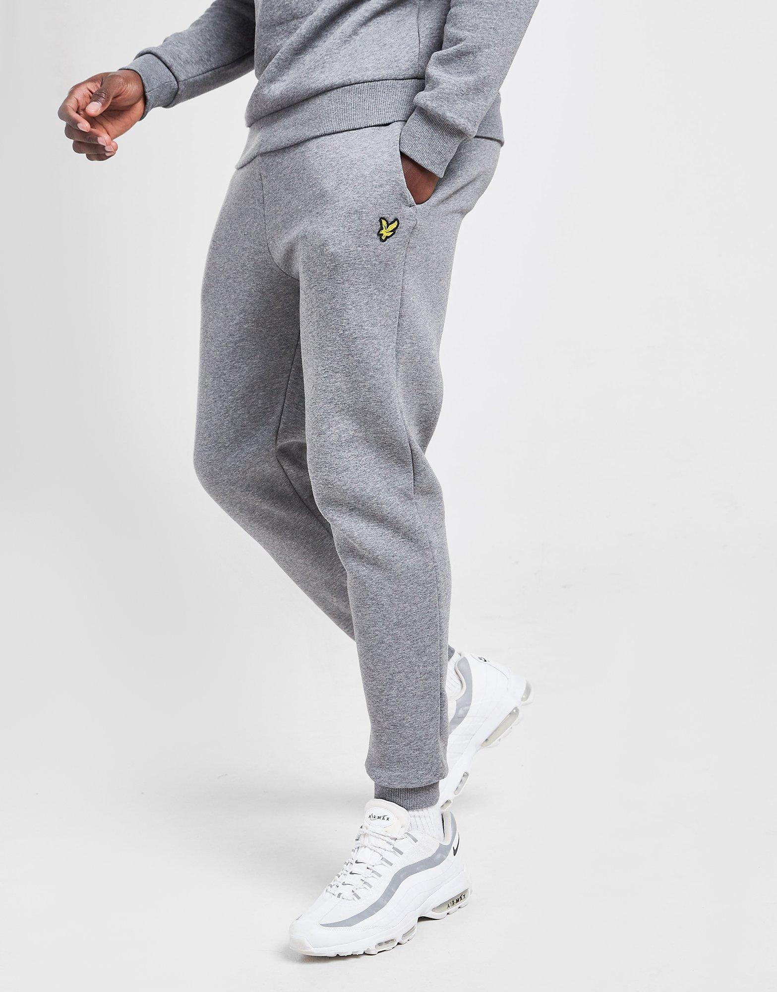lyle and scott grey tracksuit