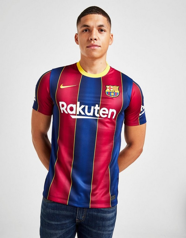 Buy Blue Nike Fc Barcelona 2020 21 Home Shirt