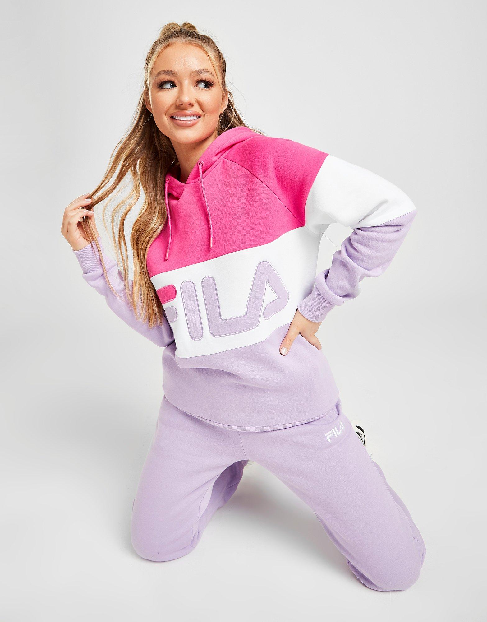 fila back logo boyfriend hoodie