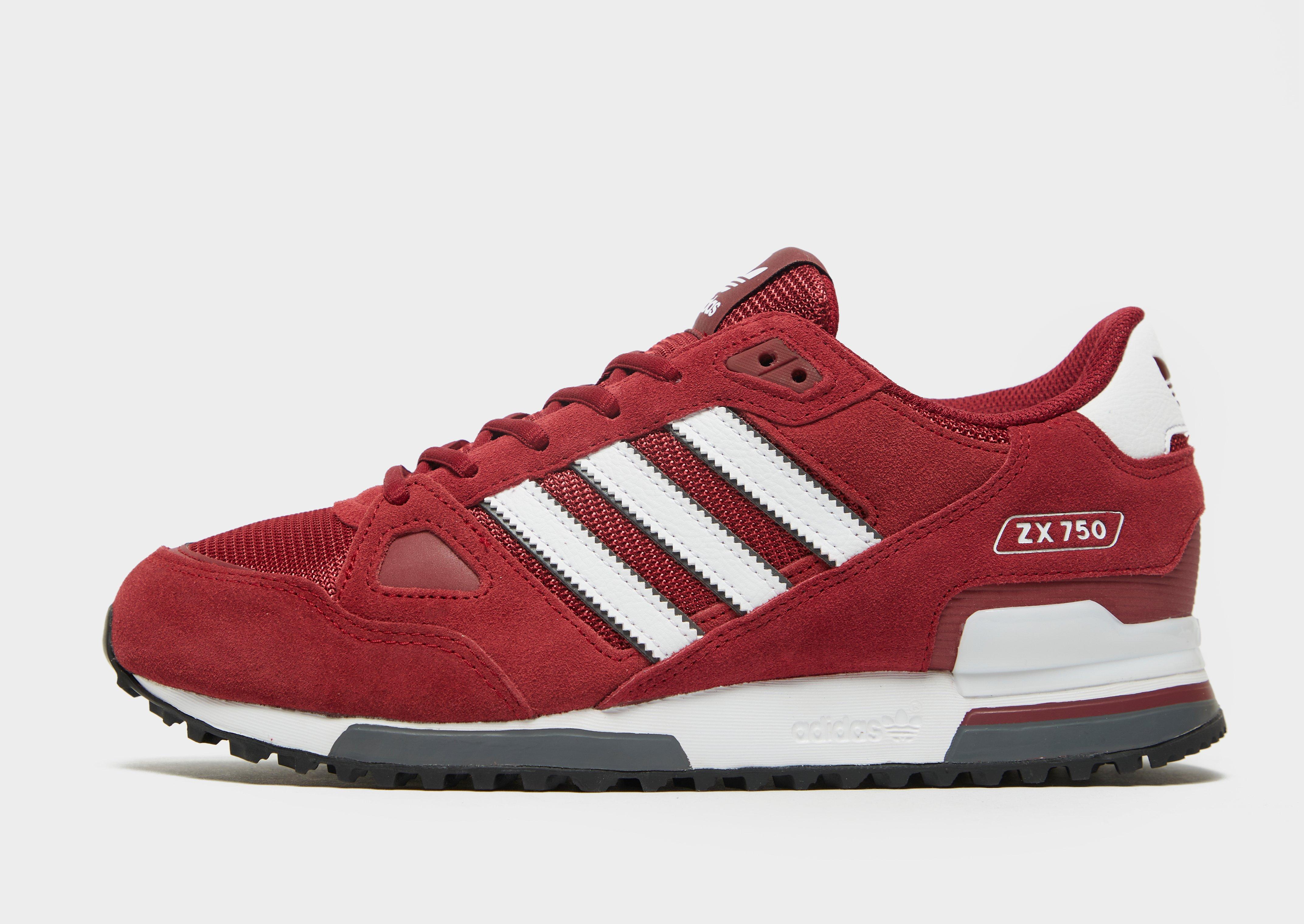 Adidas originals zx 750 rood on sale