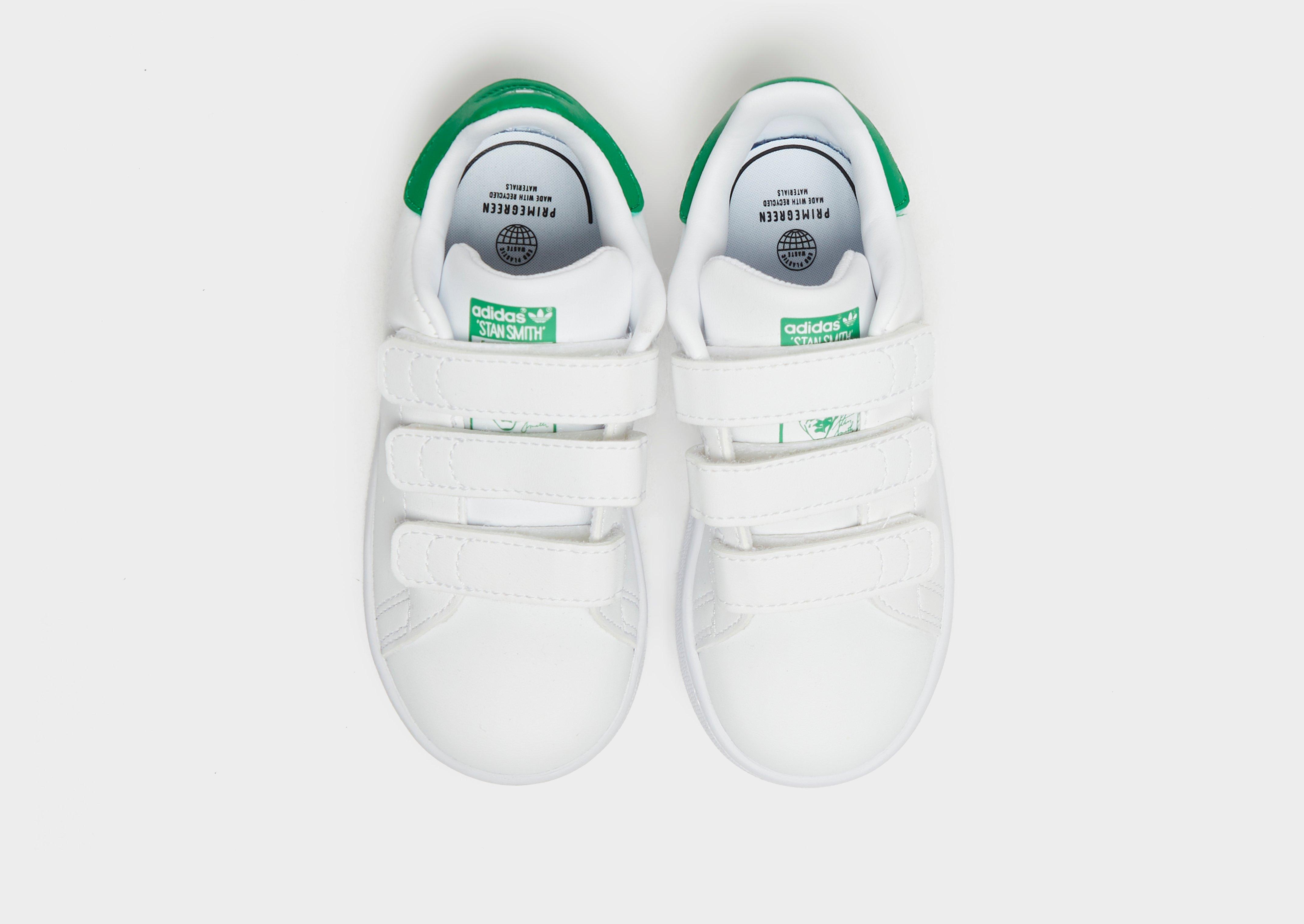 Stan smith velcro on sale shoes