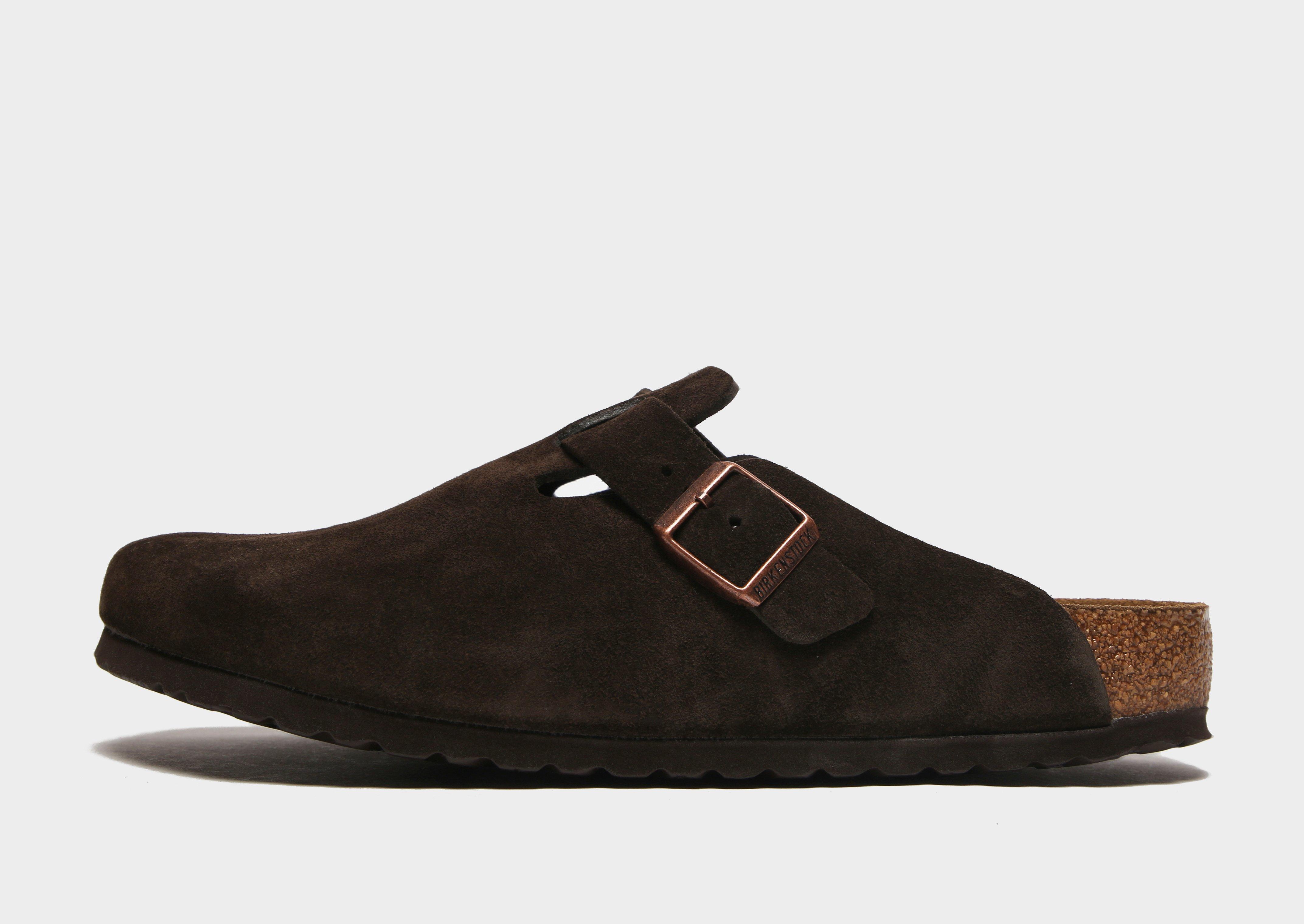 birkenstocks boston suede