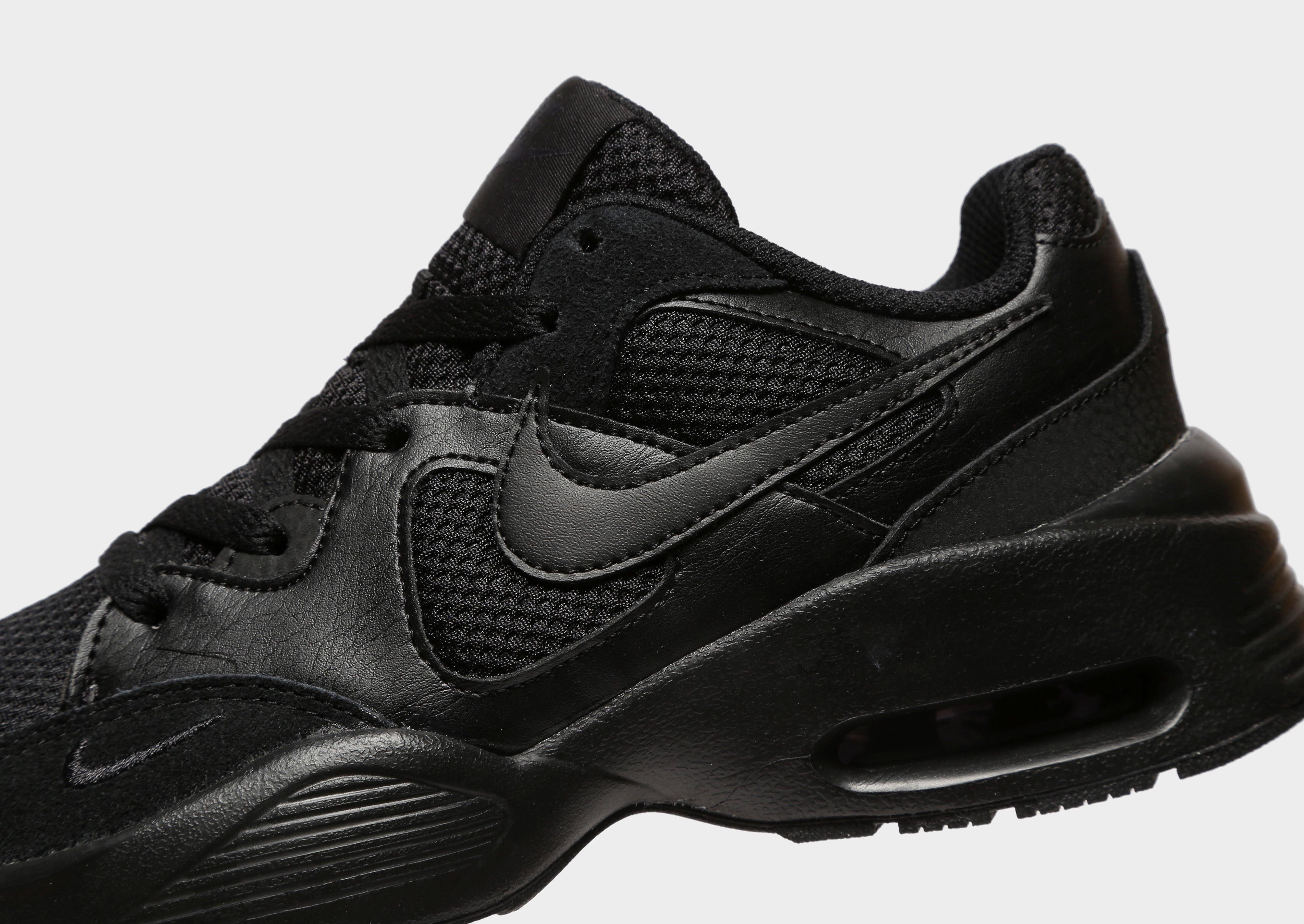 nike air max junior black