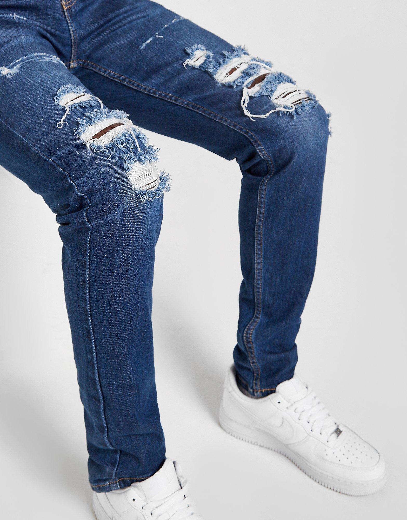 levi's 512 ripped