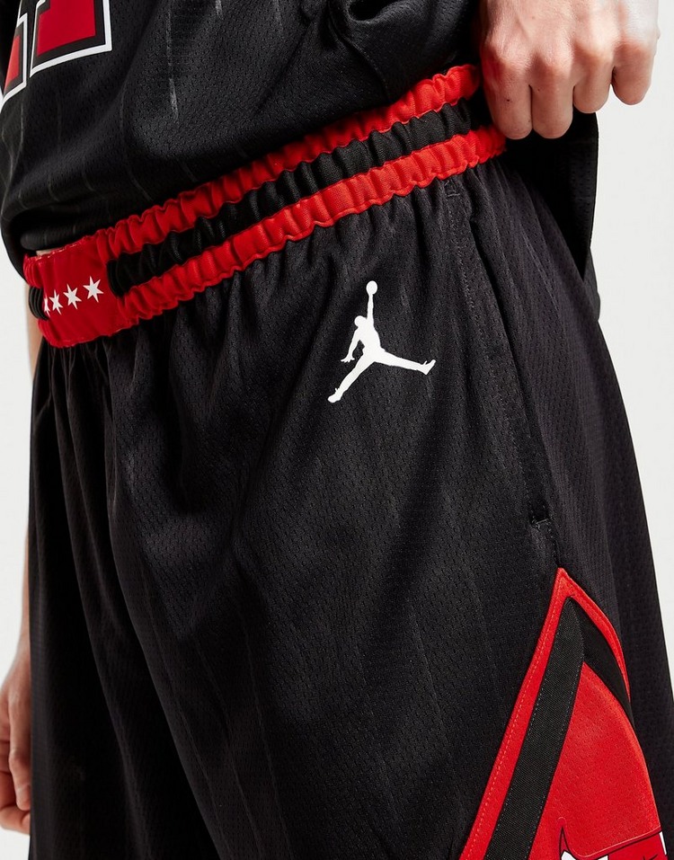 Black Nike NBA Chicago Bulls Swingman Shorts | JD Sports UK