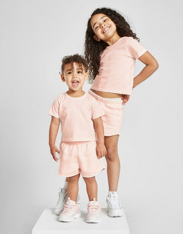 McKenzie Meisjes Mini Essential T-shirt/Shorts Set Kinderen