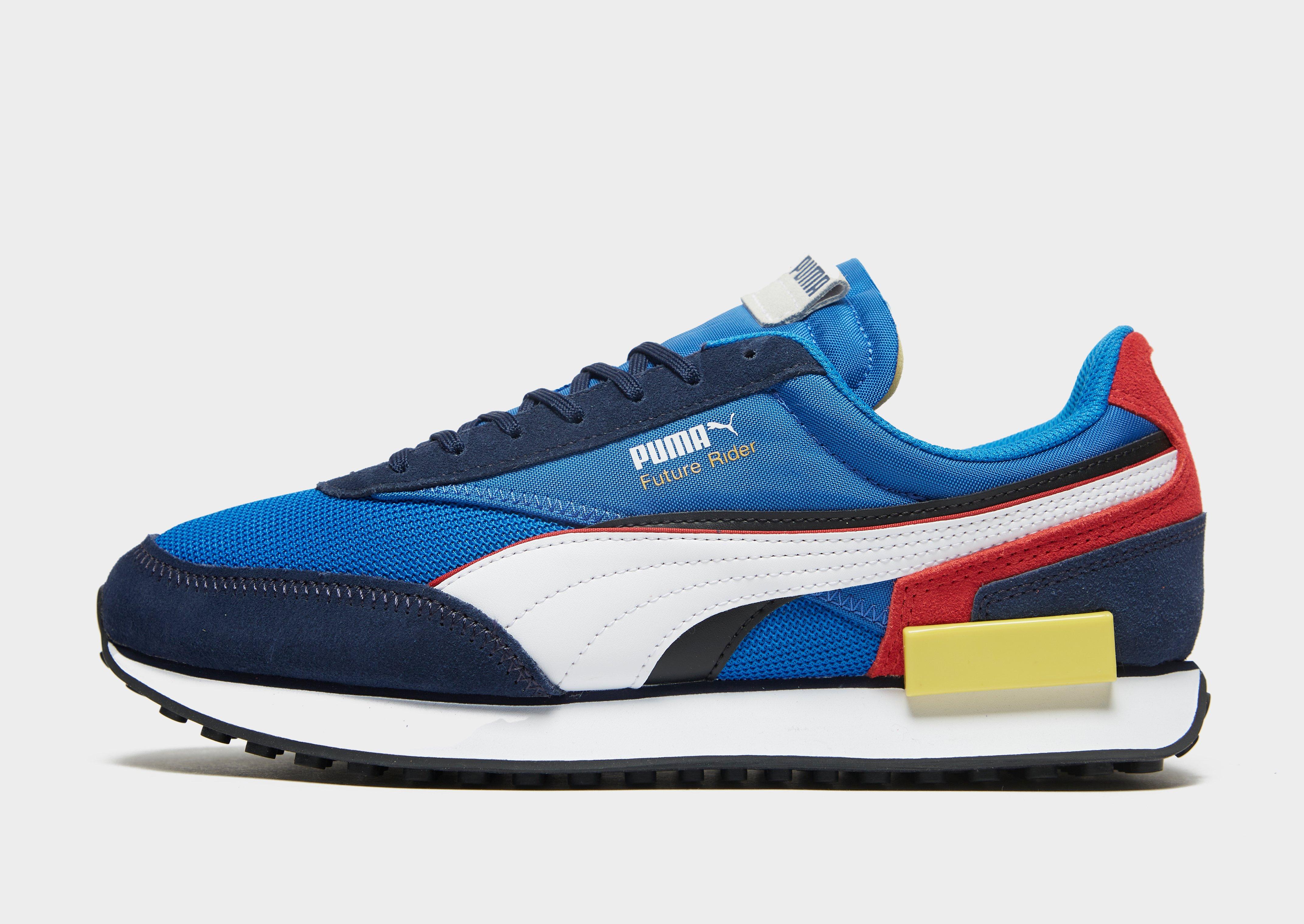 puma rider bleu ciel