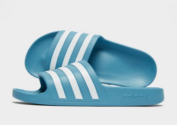 Adidas Adilette Aqua Slides Damen Blau Jd Sports