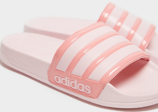 Pink Adidas Adilette Shower Slides Women S Jd Sports