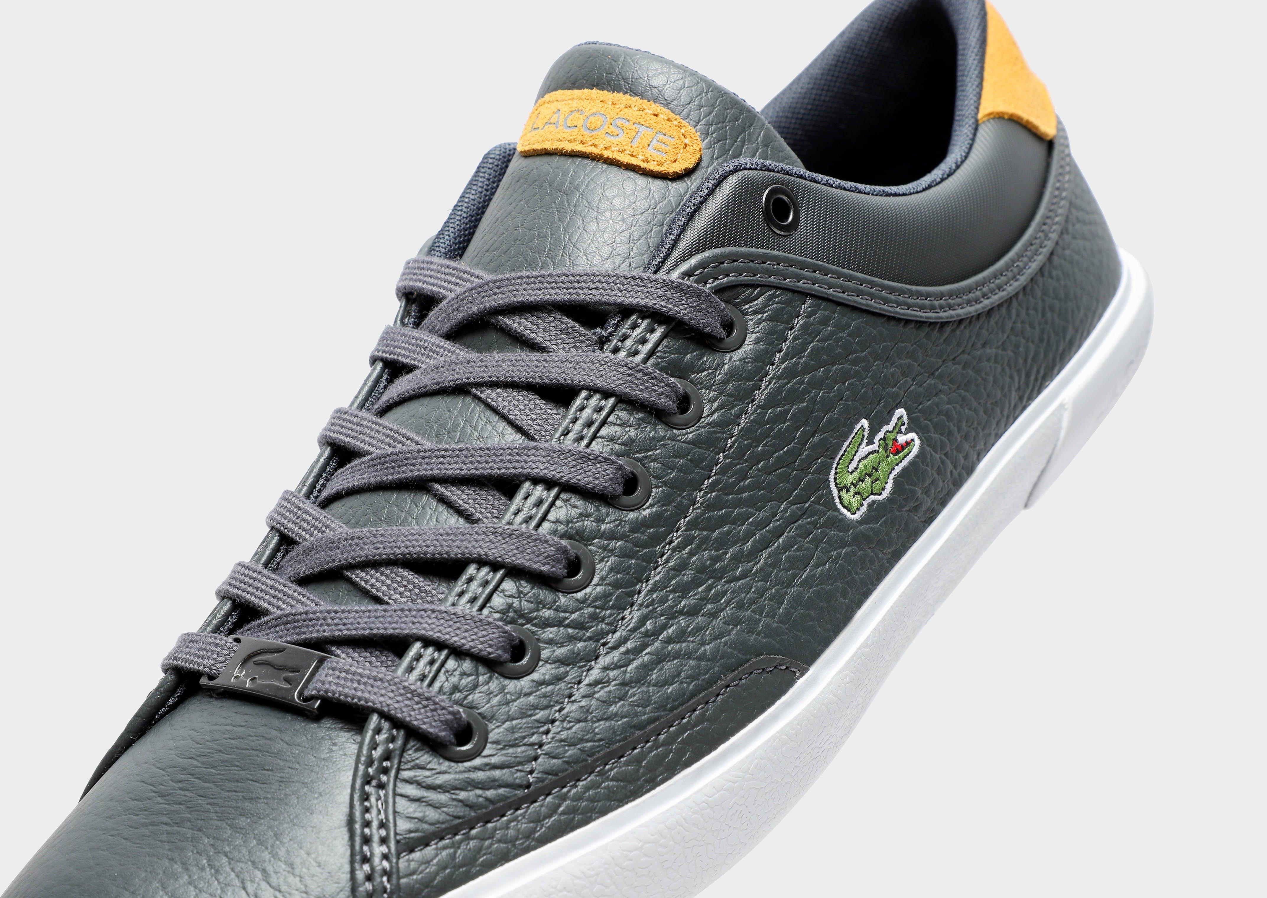 lacoste mens angha trainers grey
