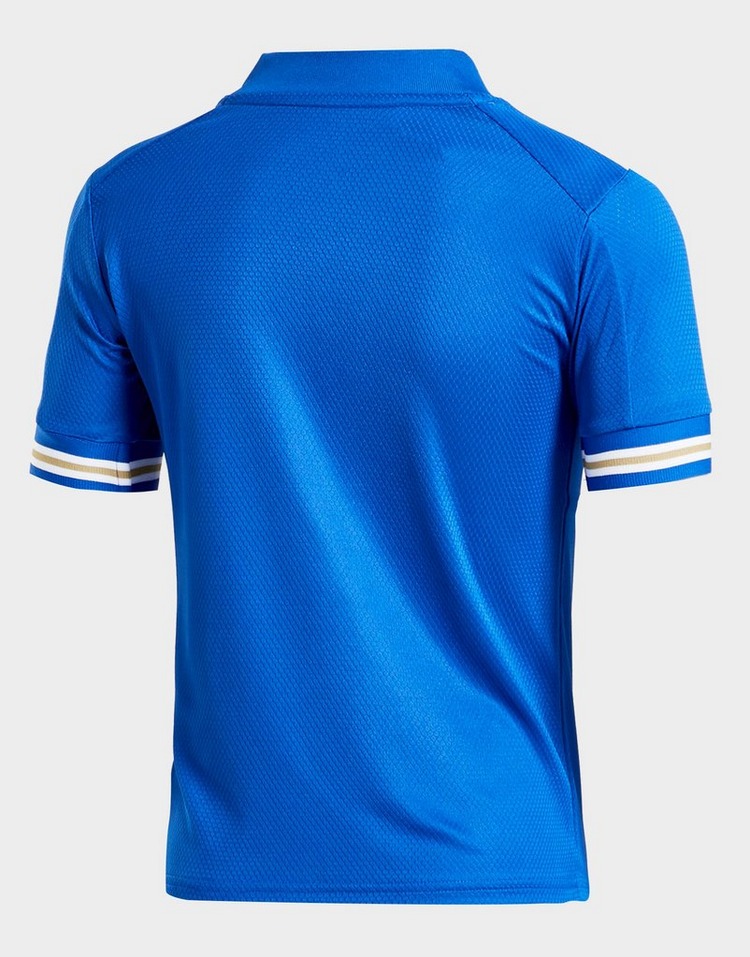 Blue adidas Leicester City FC 2020/21 Home Shirt Junior ...