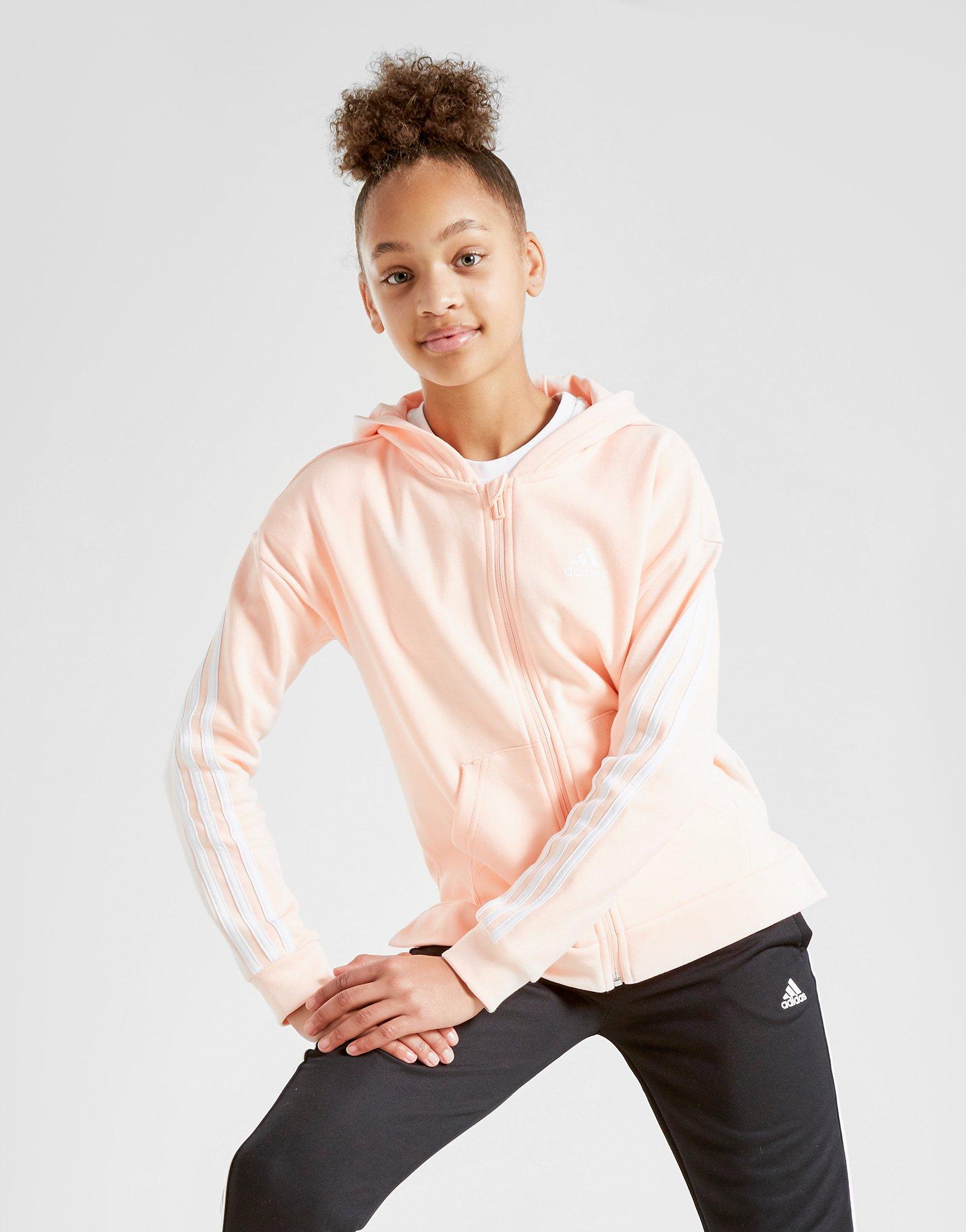 girls adidas zip up jacket