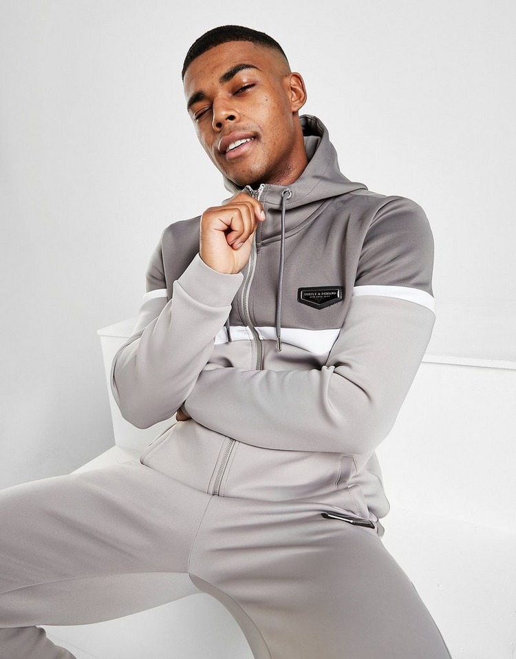 Grey Supply & Demand Division Hoodie | JD Sports