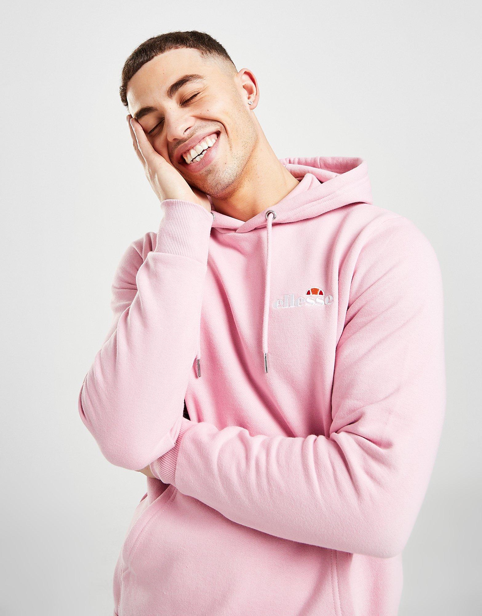 pink ellesse hoodie