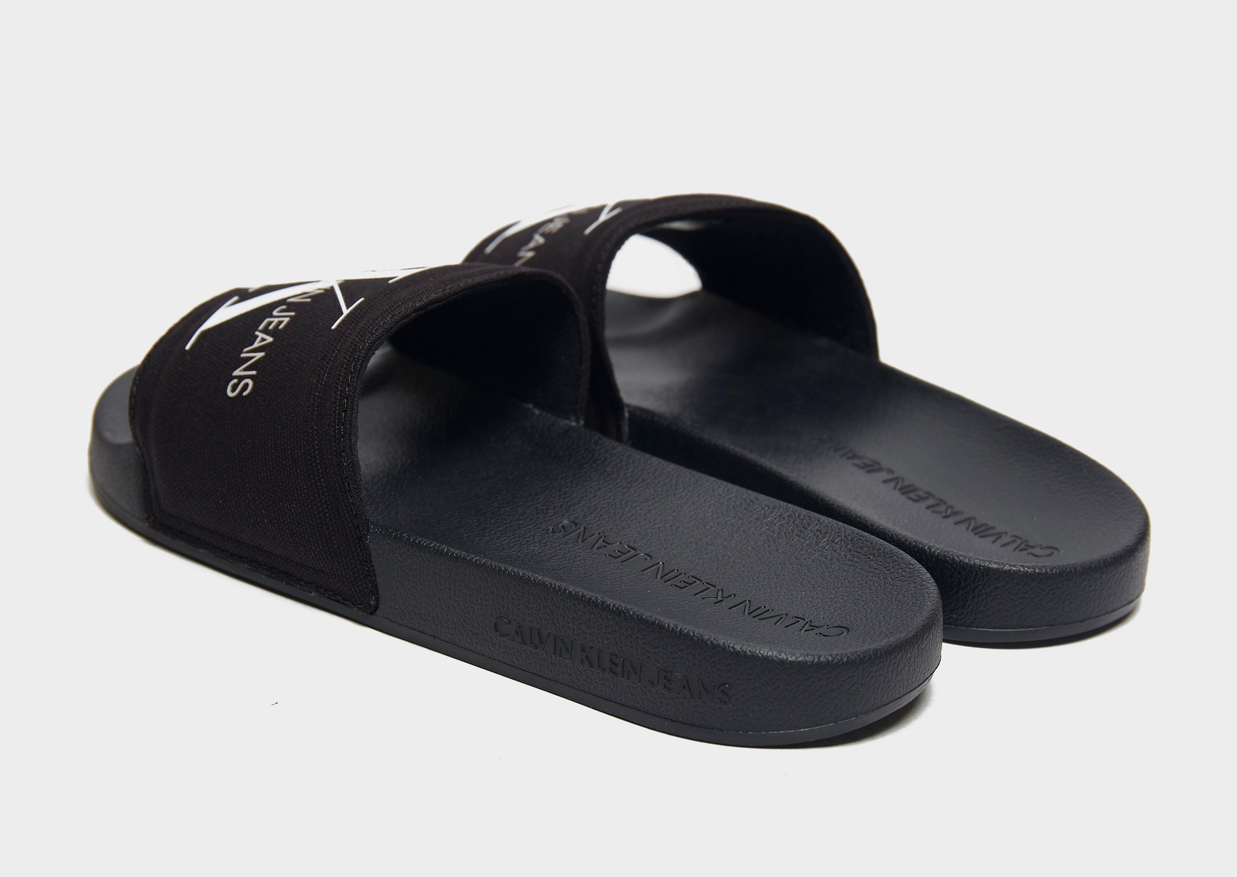 Calvin Klein Jeans Monogram Slides Women's