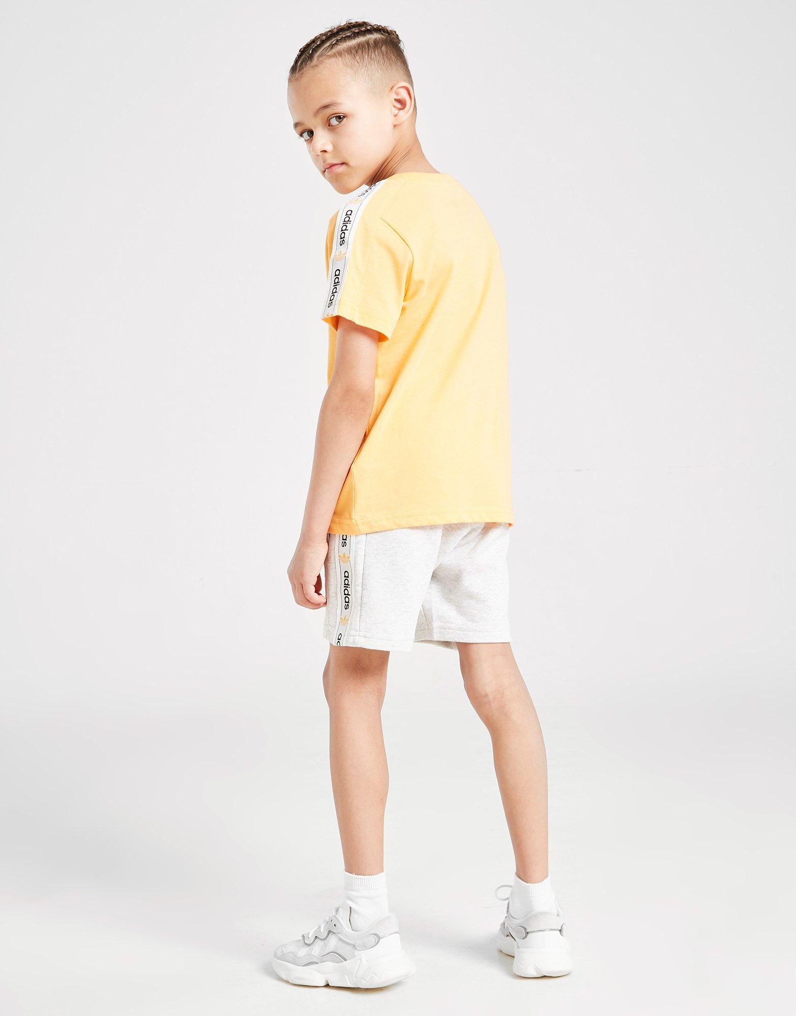 adidas originals taping shorts junior