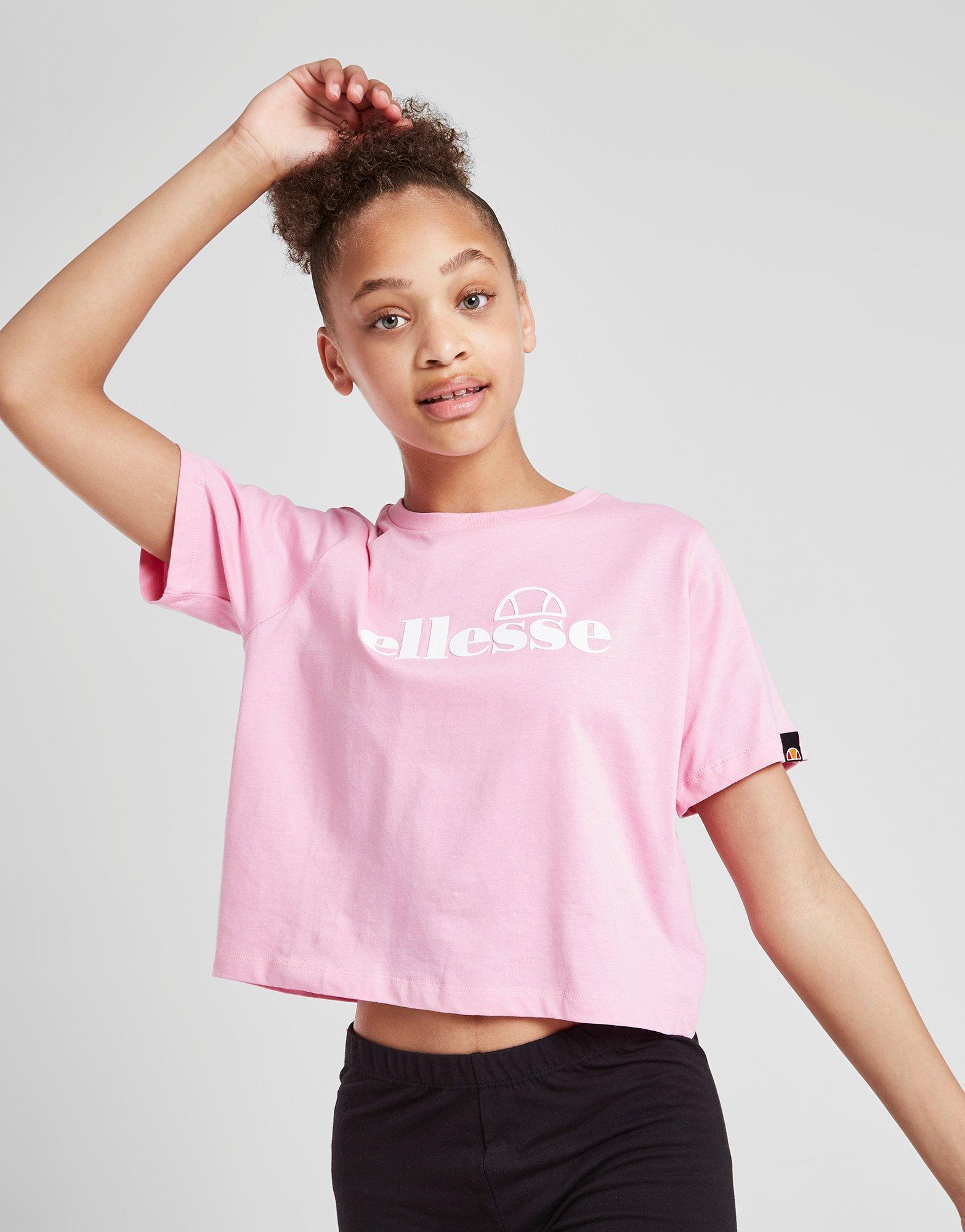 Ellesse Girls' Lilos Crop T-Shirt Junior