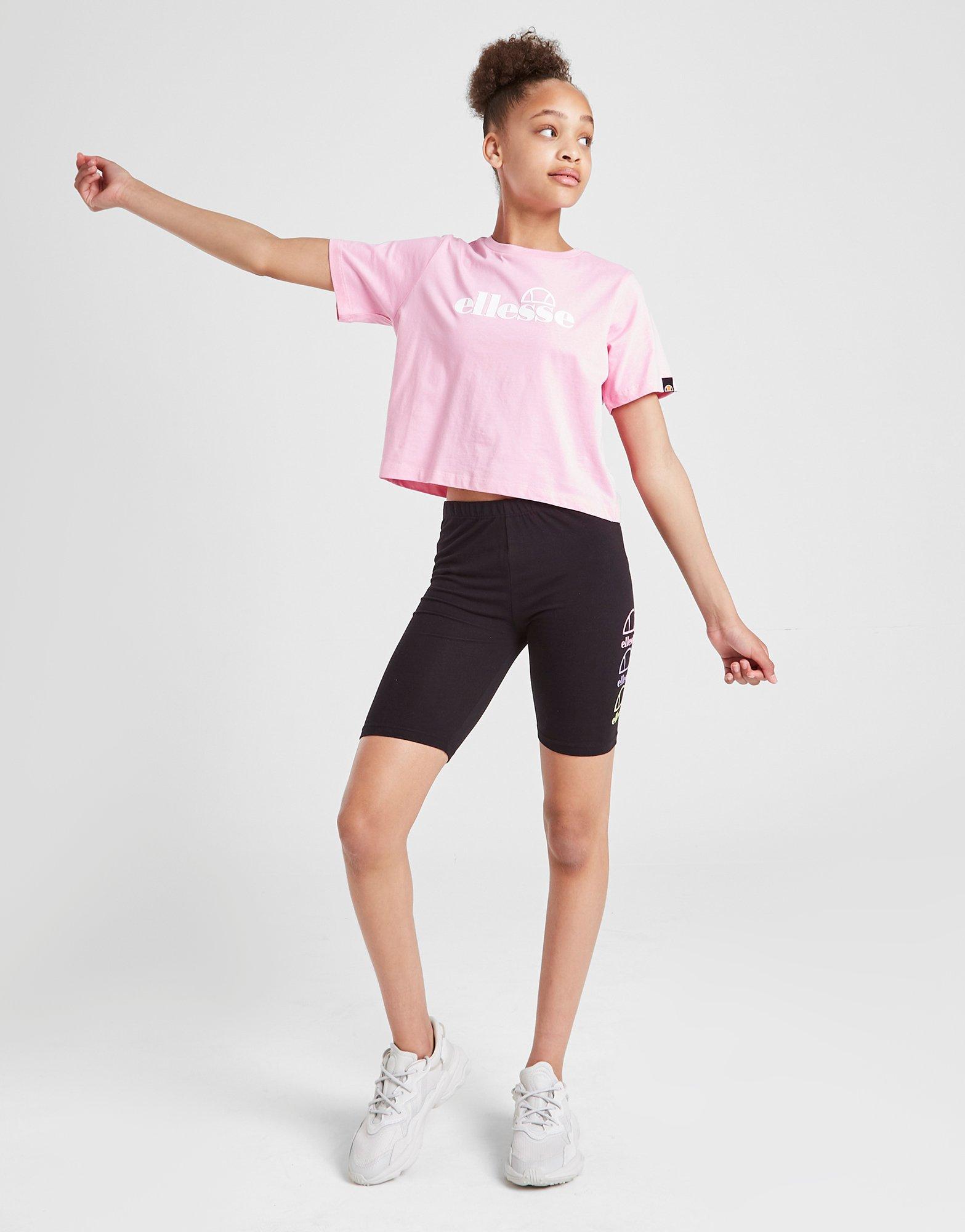 Ellesse Girls' Lilos Crop T-Shirt Junior