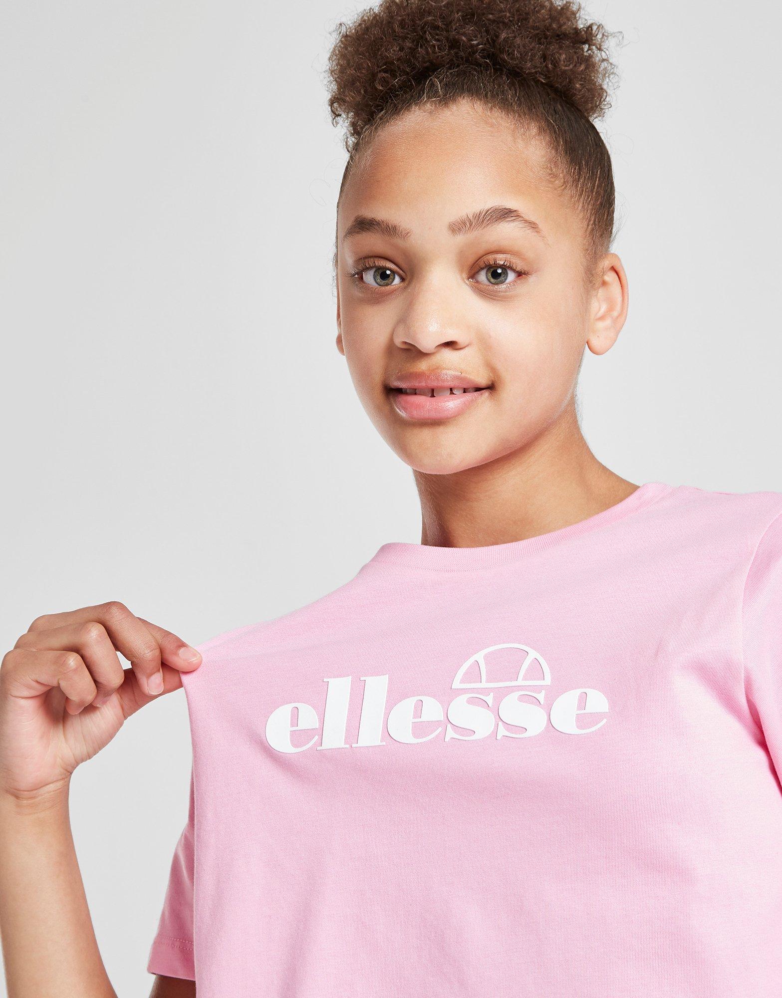 Ellesse Girls' Lilos Crop T-Shirt Junior