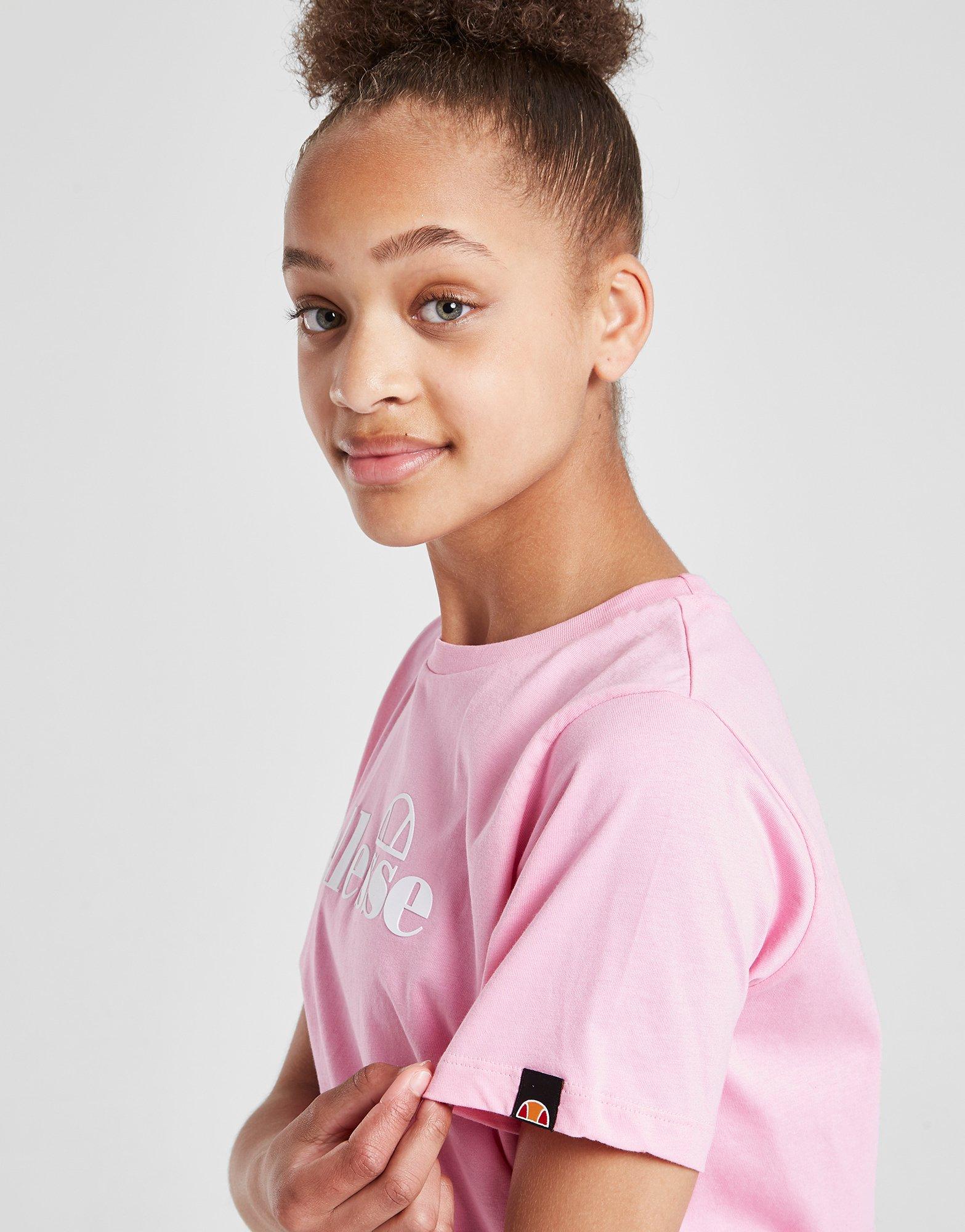 Ellesse Girls' Lilos Crop T-Shirt Junior