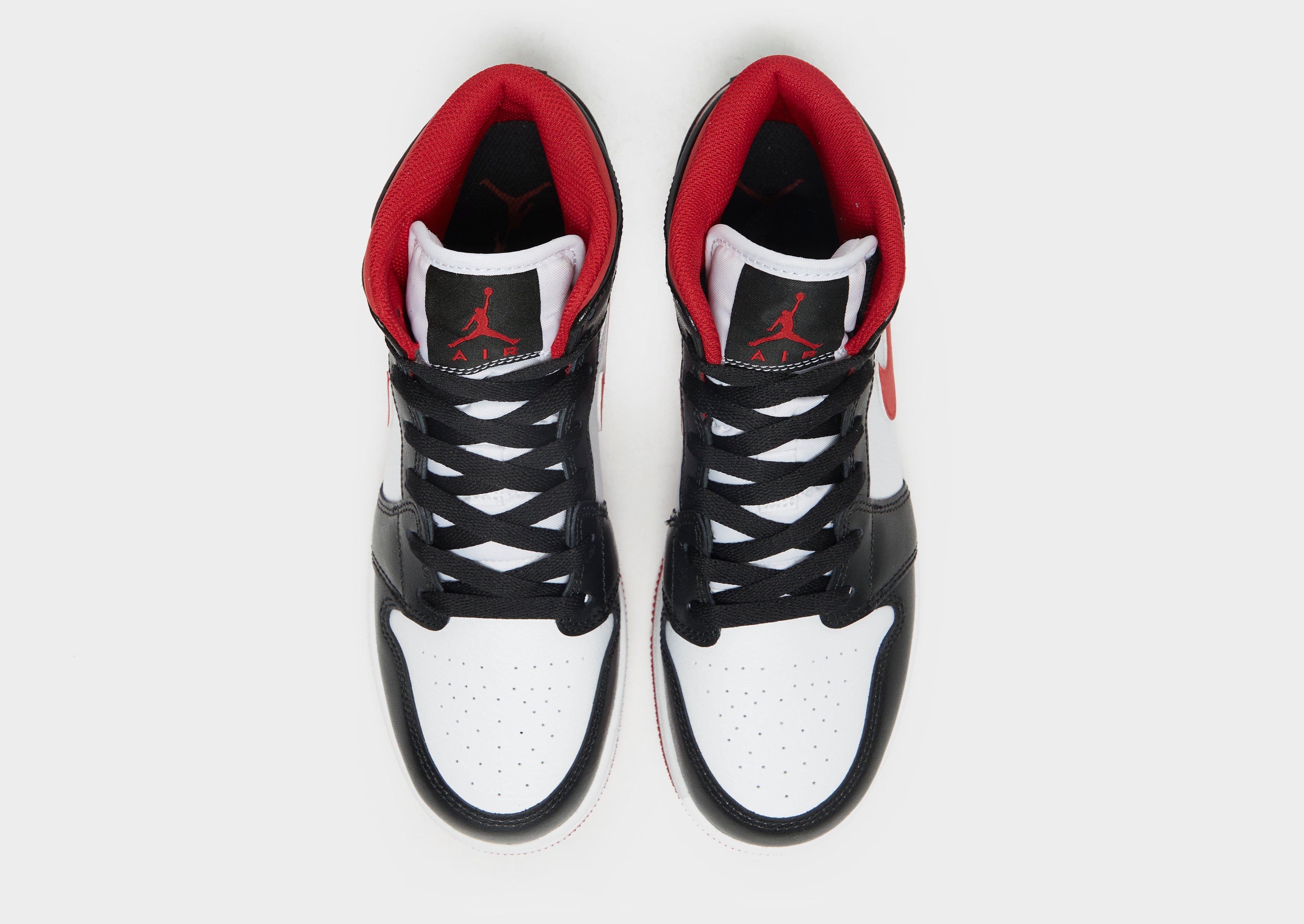 jordan 1 mid white junior