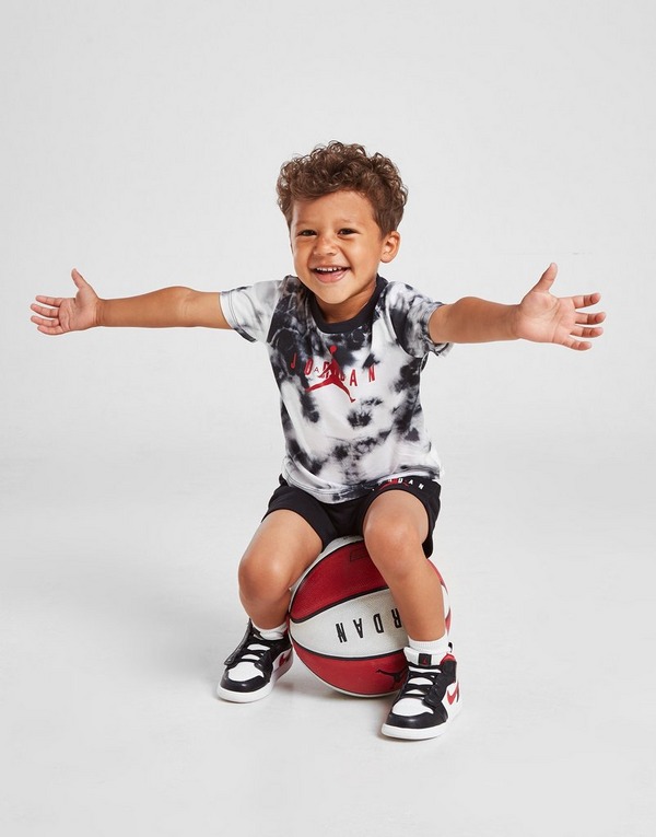 Acheter Noir Jordan Ensemble T Shirt Short Jumpman Tie Dye Bebe