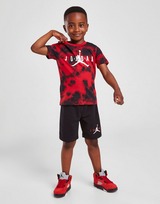 Jordan conjunto camiseta/pantalón corto Jumpman Tie Dye infantil