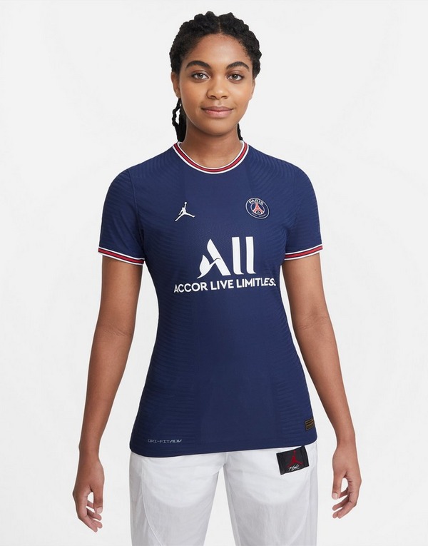 Jordan Paris Saint Germain 21 22 Match Home Shirt Women S Weiss Jd Sports