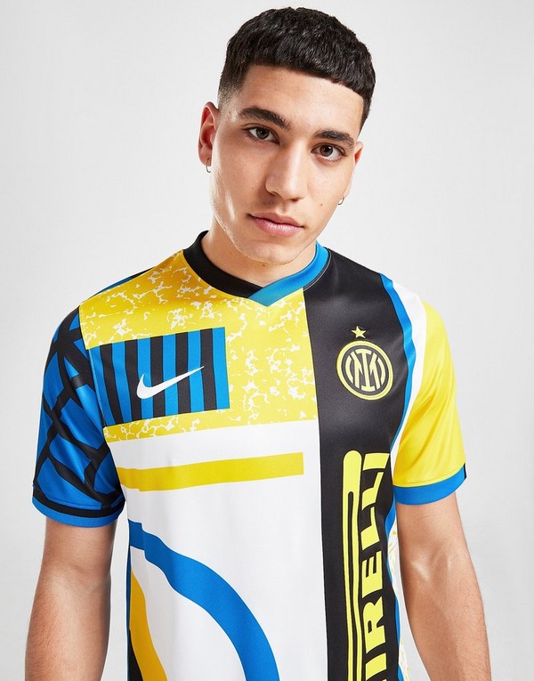 White Nike Inter Milan 2021 22 Fourth Shirt Jd Sports