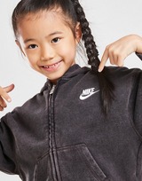 Nike Girls' Washed Full Zip Hoodie Children