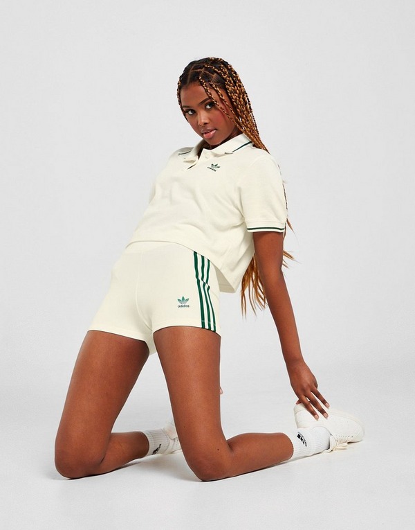 White adidas Tennis Luxe Shorts JD Sports Global