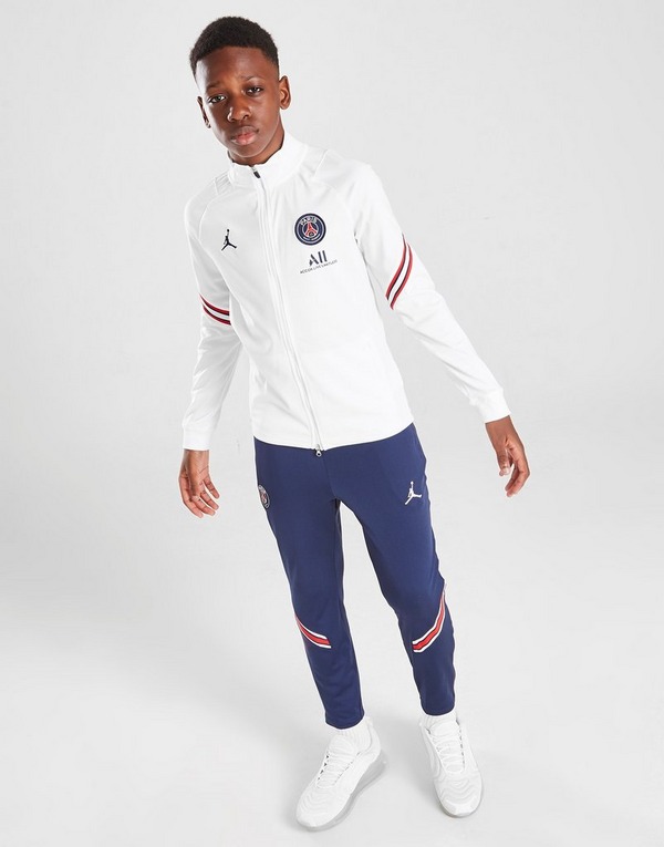 Jordan Paris Saint Germain Strike Tracksuit Junior Weiss Jd Sports