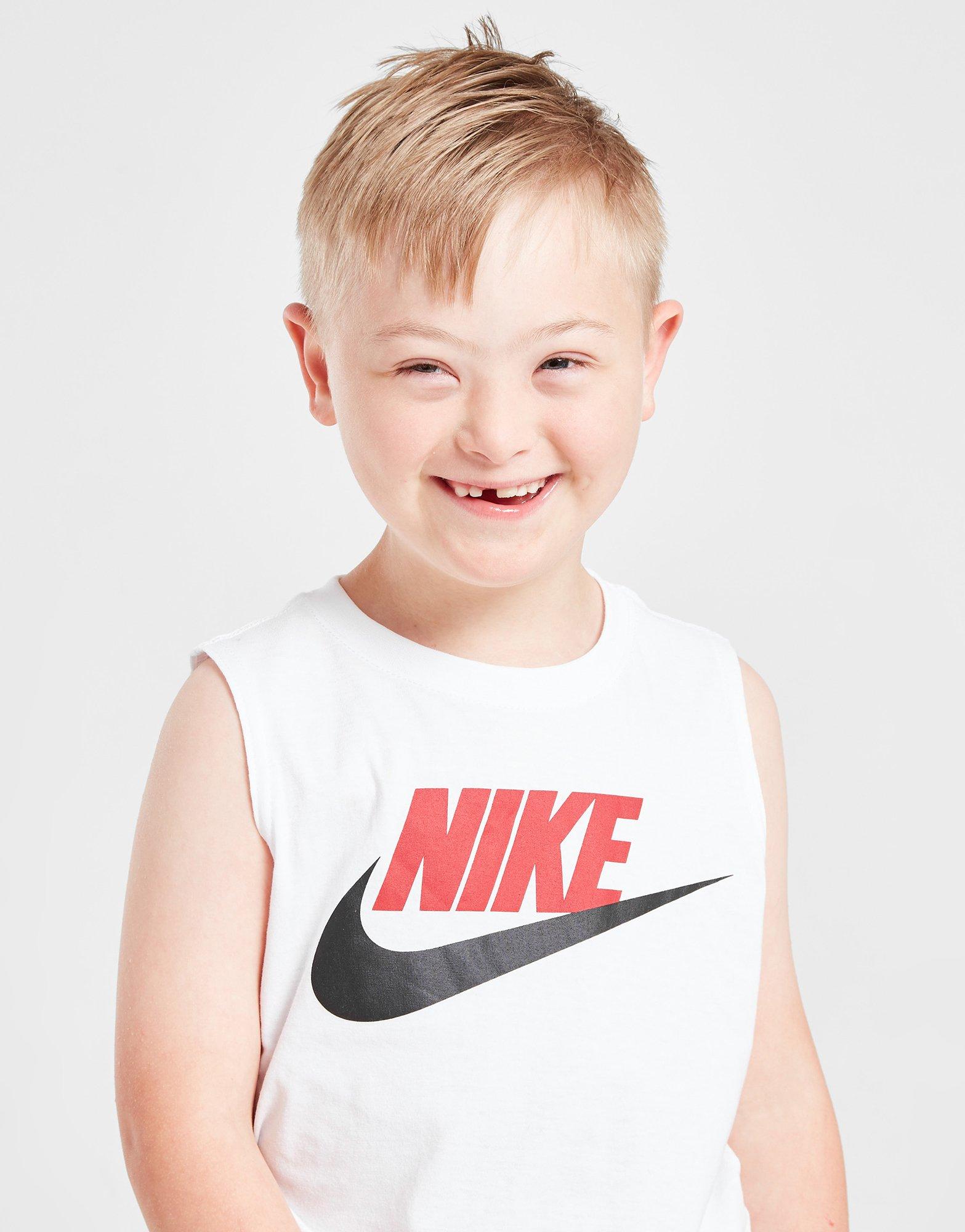 Nike Logo Tanktop/Shorts Set Kinderen