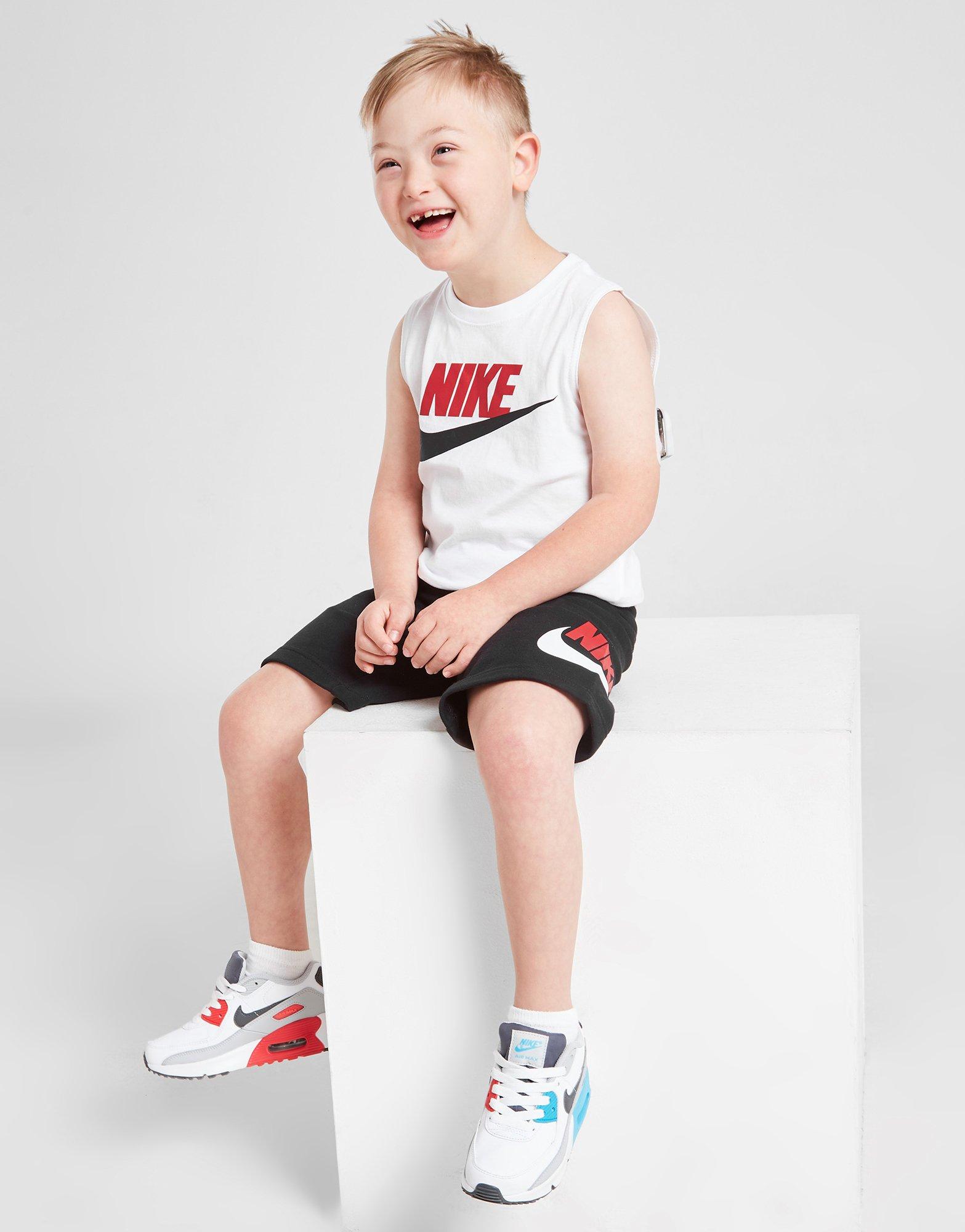Nike Logo Tanktop/Shorts Set Kinderen