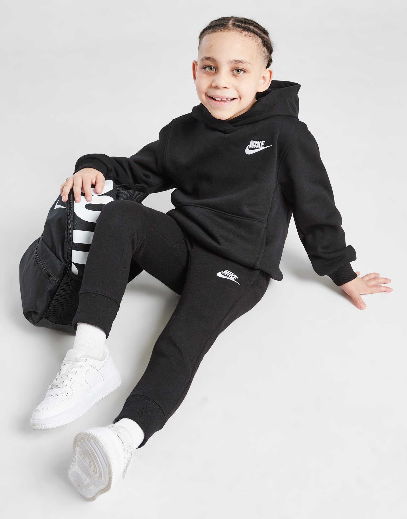 Black Nike Club Joggers Children - JD Sports Ireland