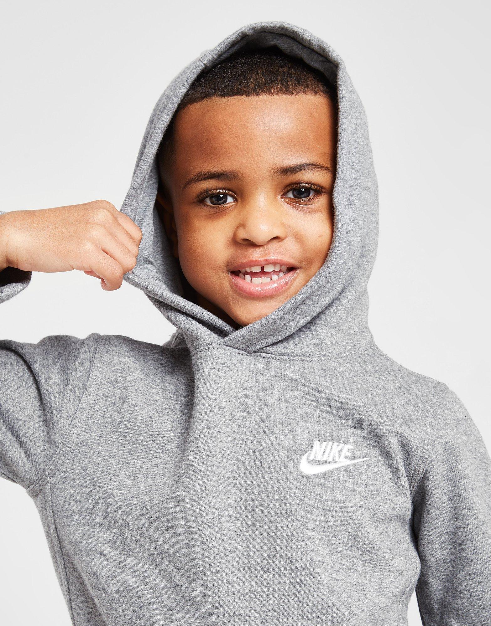 Nike Sweat à Capuche Club Enfant Gris- JD Sports France