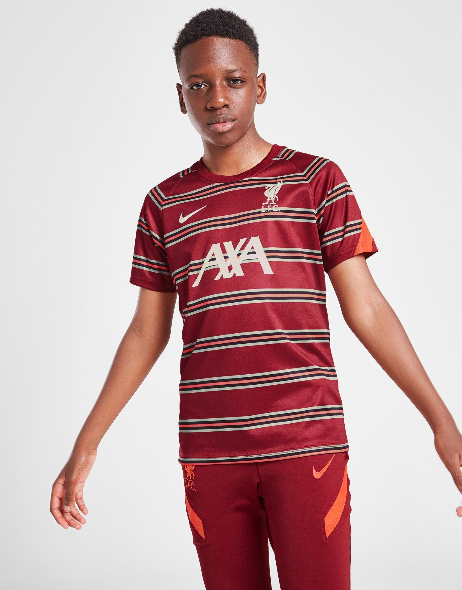 Liverpool training cheap top maroon