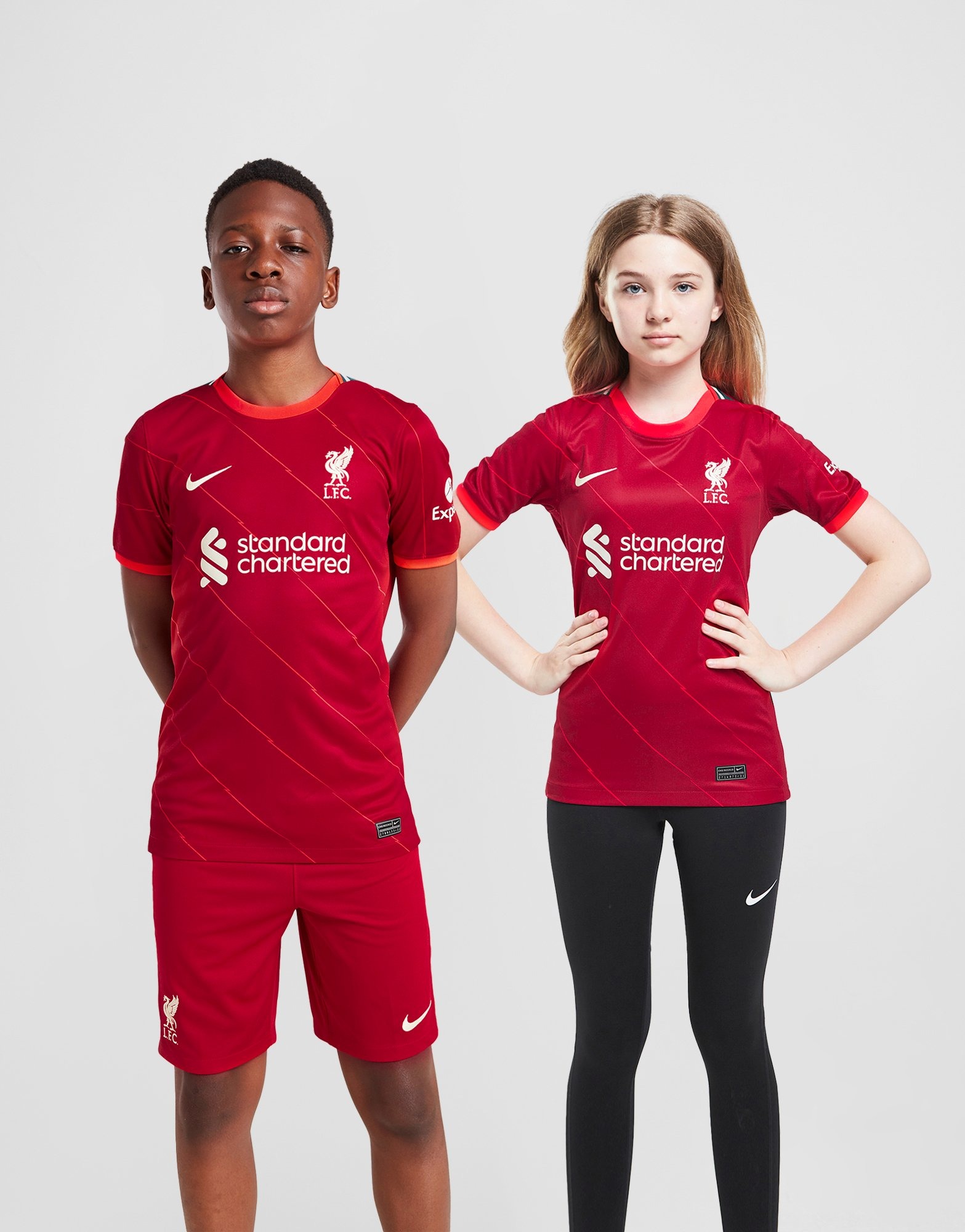 Red Nike Liverpool FC 2021/22 Home Shirt Junior | JD Sports Malaysia