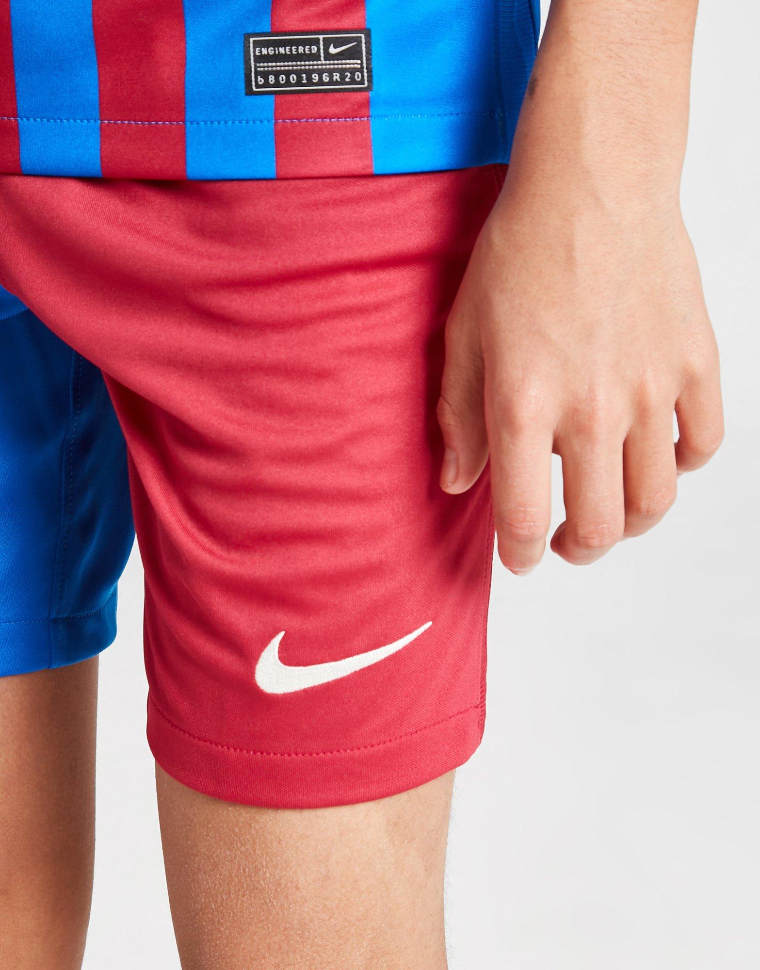 Nike FC Barcelona 2021/22 Home Shorts Junior