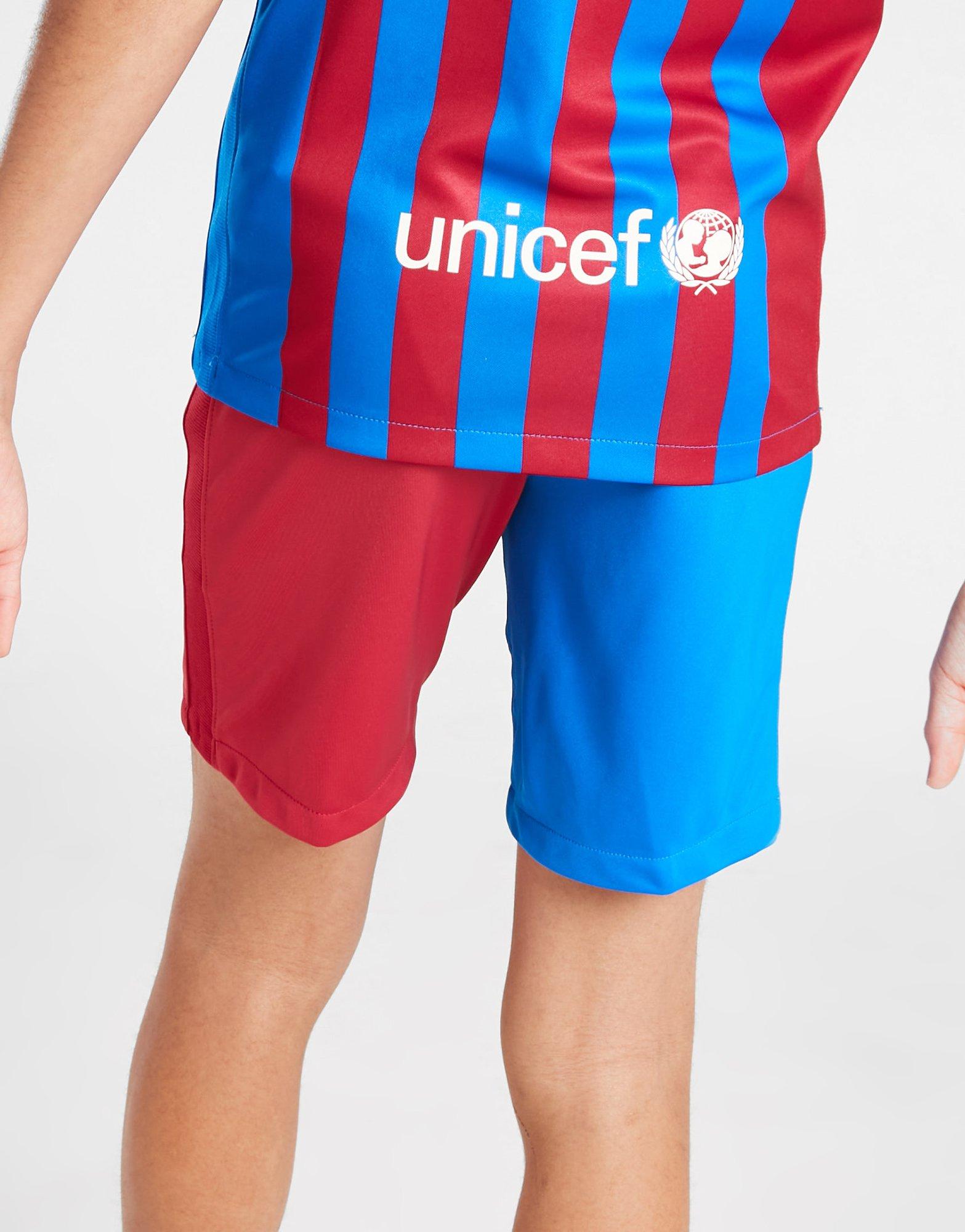 Nike FC Barcelona 2021/22 Home Shorts Junior