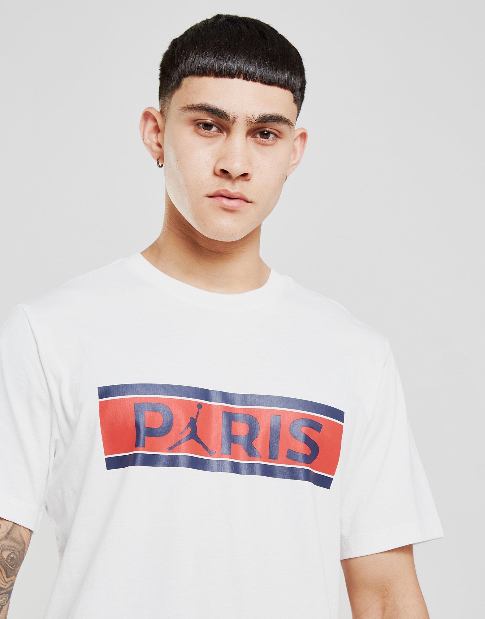 Jordan Paris Saint Germain Wordmark T-Shirt