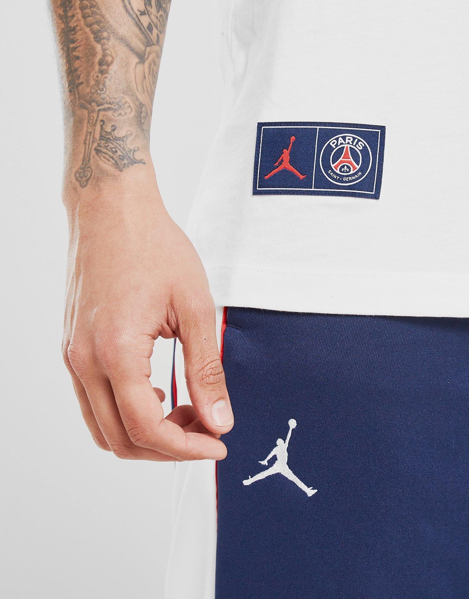 Jordan Paris Saint Germain Wordmark T-Shirt