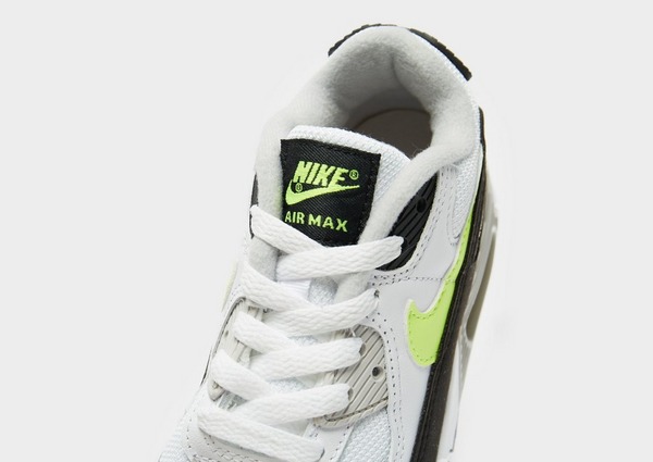 Nike Air Max 90 Leather Bambino in Bianco | JD Sports