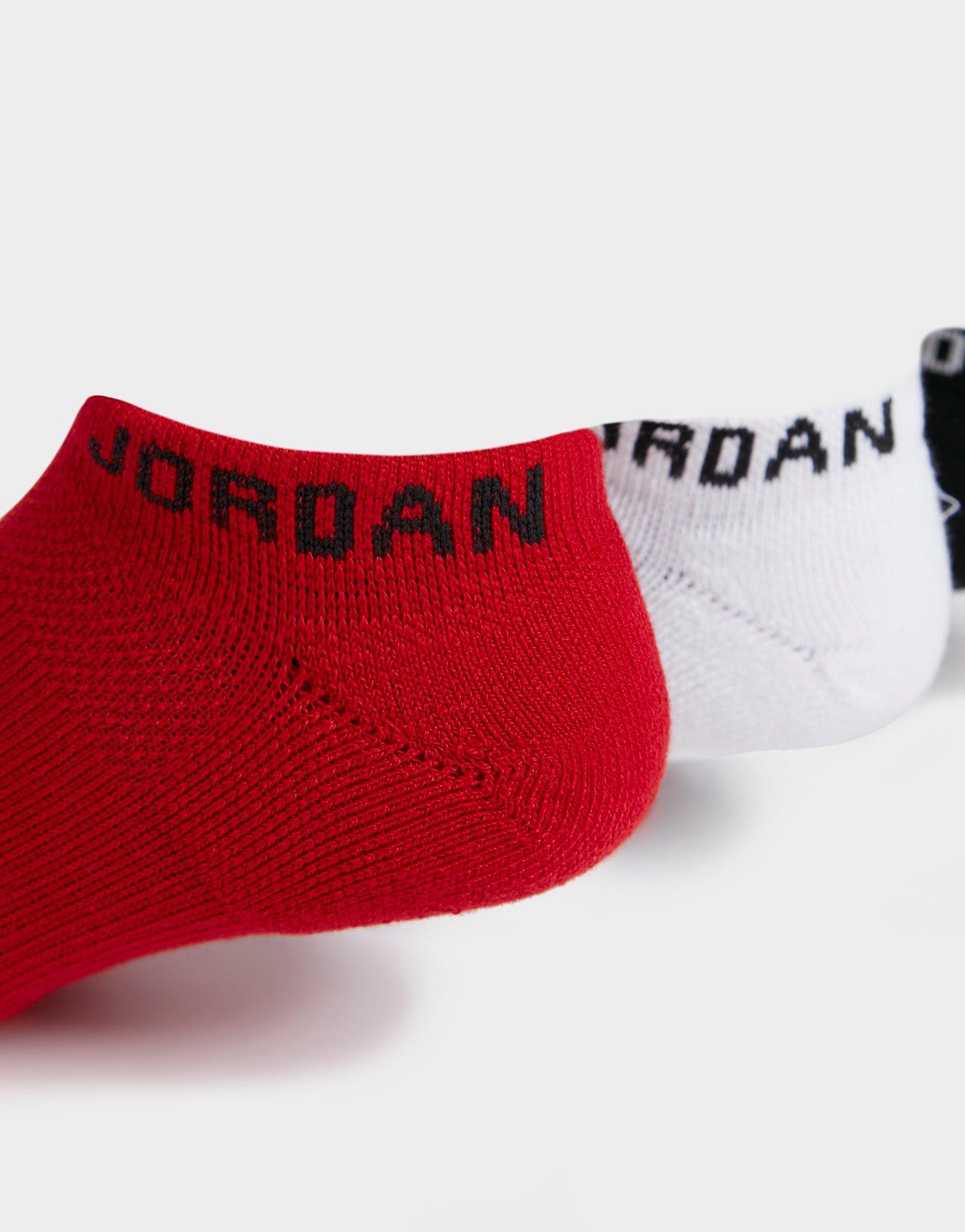 Jordan Paquete de 3 calcetines Dri-FIT No-Show